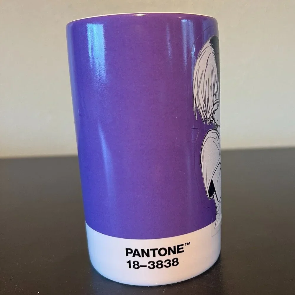 Pantone Ultra Violet 18-3838 Mug Copenhagen Design Todoroki Cat Custom